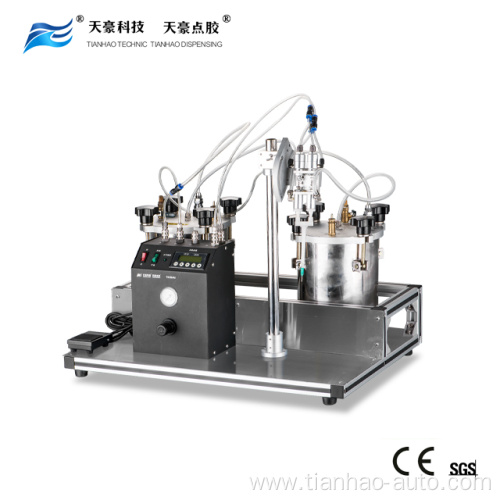 glue epoxy resin hardener mixing/metering dispensing machine